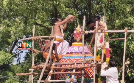 கோவில்பட்டி அருகே மந்திதோப்பு ஸ்ரீகாளியம்மன் திருக்கோவில் மஹா கும்பாபிஷேக விழா