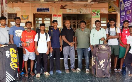 தூத்துக்குடி மாவட்ட ஜூனியர் ஆண்கள் ஹாக்கி அணி அறிவிப்பு