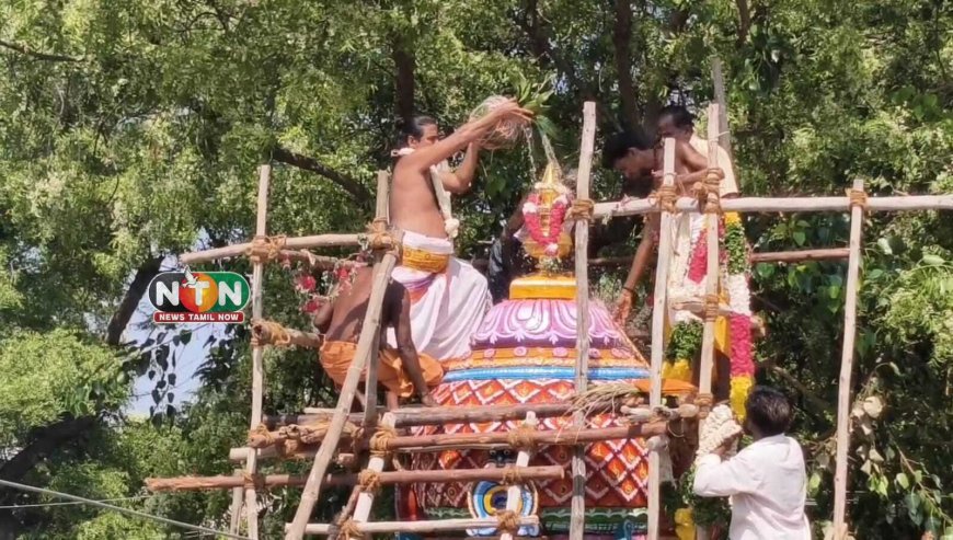 கோவில்பட்டி அருகே மந்திதோப்பு ஸ்ரீகாளியம்மன் திருக்கோவில் மஹா கும்பாபிஷேக விழா