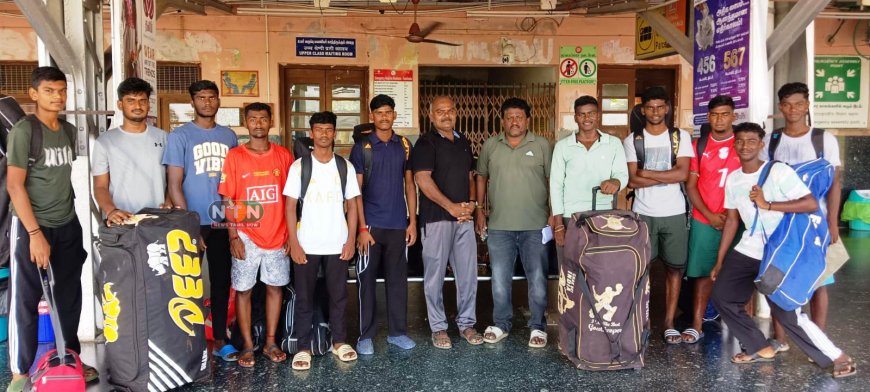 தூத்துக்குடி மாவட்ட ஜூனியர் ஆண்கள் ஹாக்கி அணி அறிவிப்பு