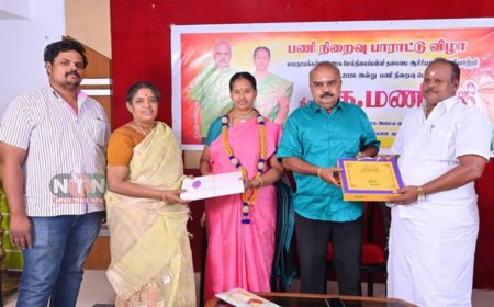 காமநாயக்கன்பட்டி அரசு பள்ளி தலைமை ஆசிரியருக்கு பணி நிறைவு பாராட்டு விழா
