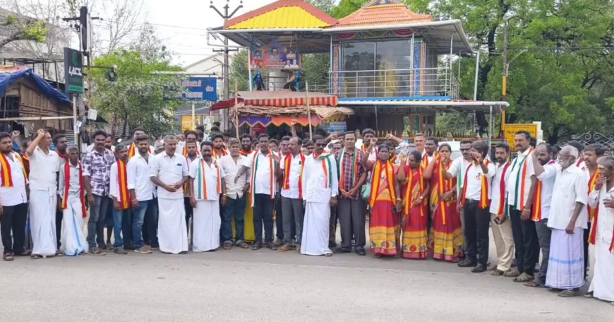 முதல்வராக விஜய் பதவியேற்பு - கோவில்பட்டியில் த. வெ. க. மற்றும் காங்கிரஸ் கட்சியினர் கொண்டாட்டம்*